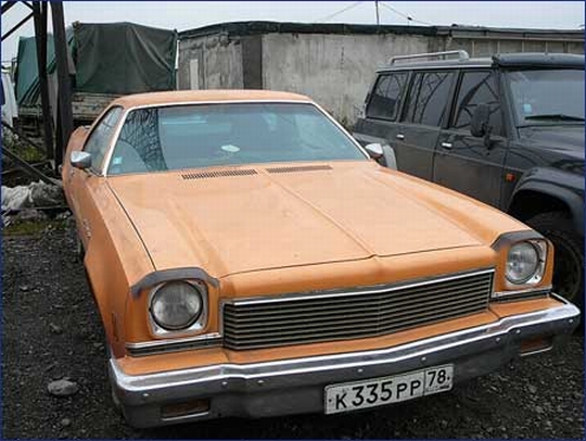 Chevrolet ElCamino 1973 реставрация