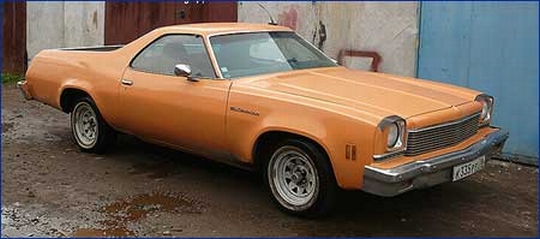 Chevrolet ElCamino 1973 рама